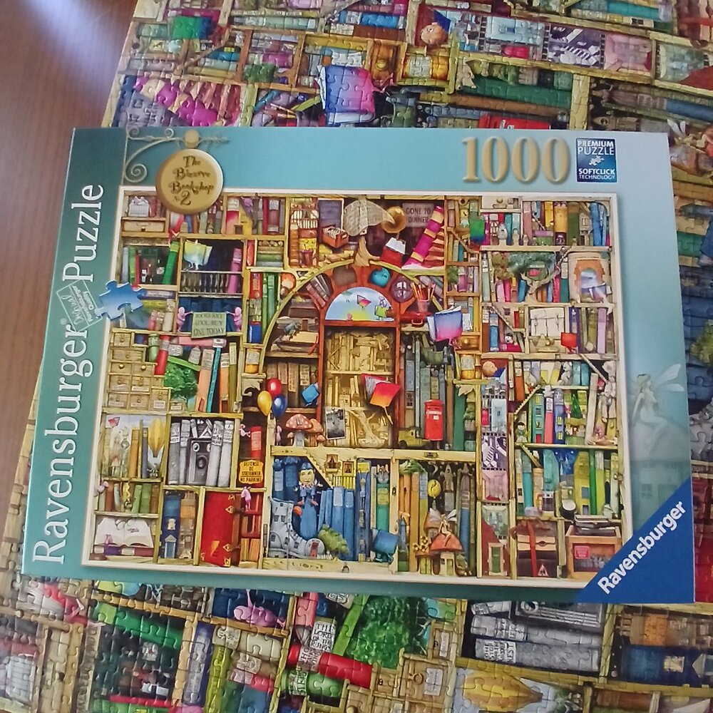 Ravensburger The Bizarre Bookshop #2 1000pc Puzzle